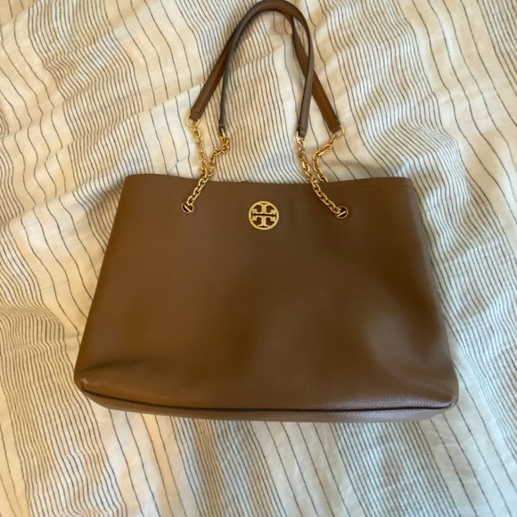 TORY BURCH Carson Leather Tote - Picture 4 of 14